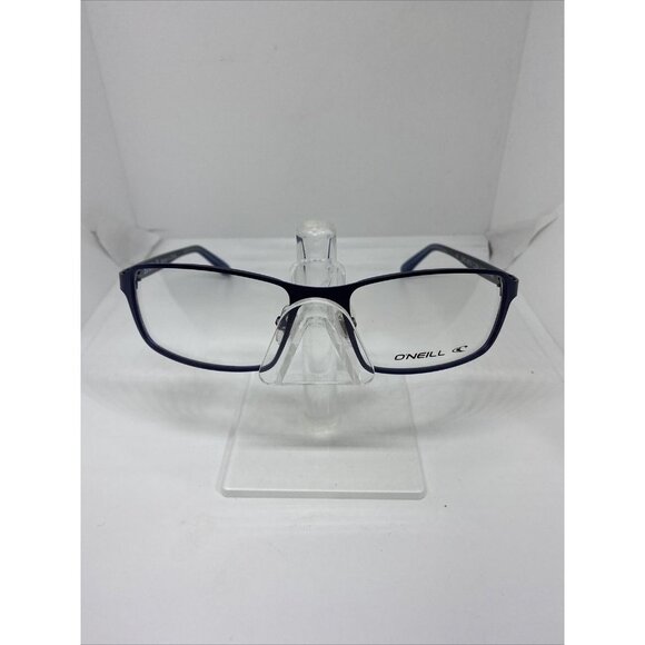 O\'Neill Ono-Beck C.006 Eyeglasses Frame Blue Metal/Dark Blue 54-17-140 NWT +Case main image 4